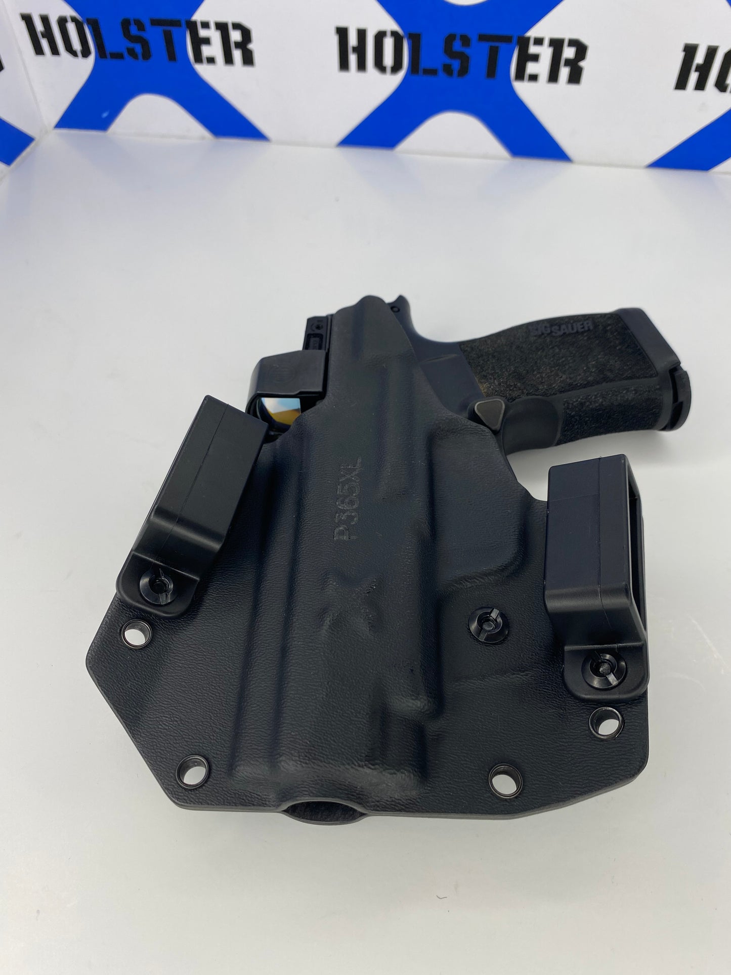 P365XL with Mag Carrier OWB Kydex Holster