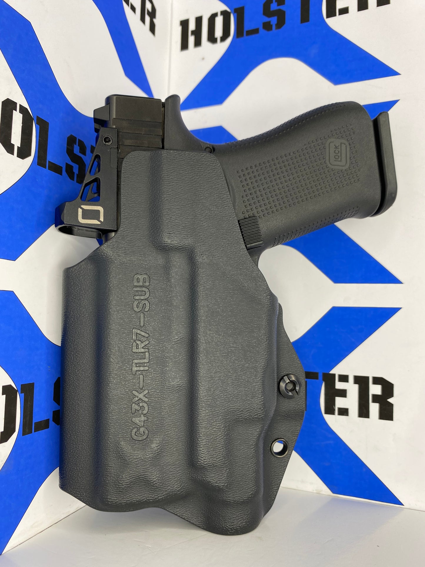 Glock 43X with Streamlight TLR7 Sub IWB Kydex Holster