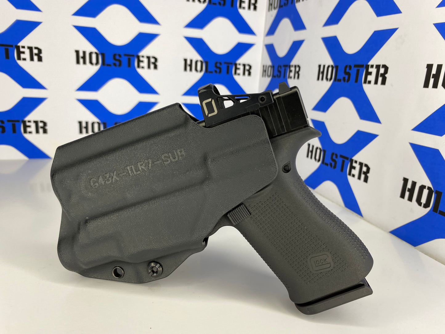 Glock 43X with Streamlight TLR7 Sub IWB Kydex Holster