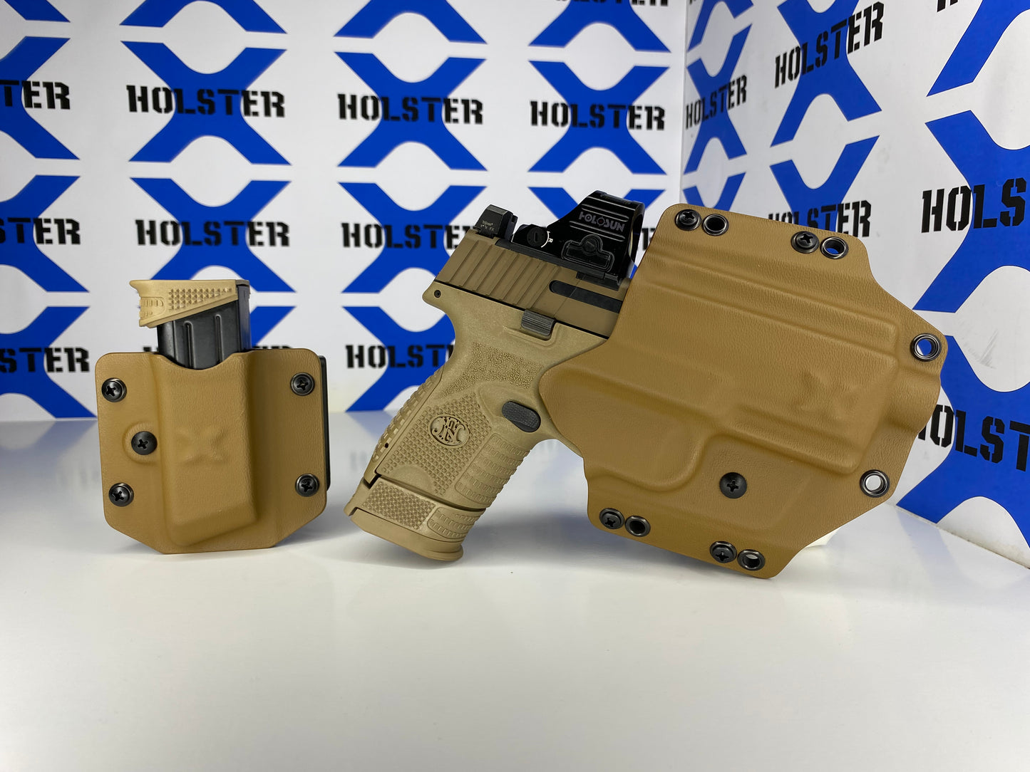 FN 509C-OWB+Mag Carrier Kydex Holster