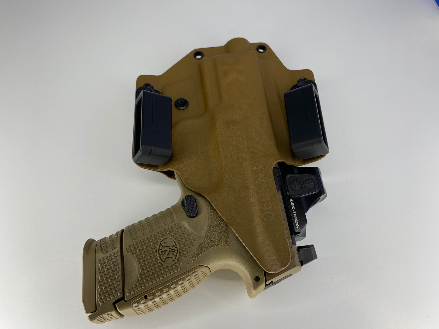 FN 509C-OWB+Mag Carrier Kydex Holster