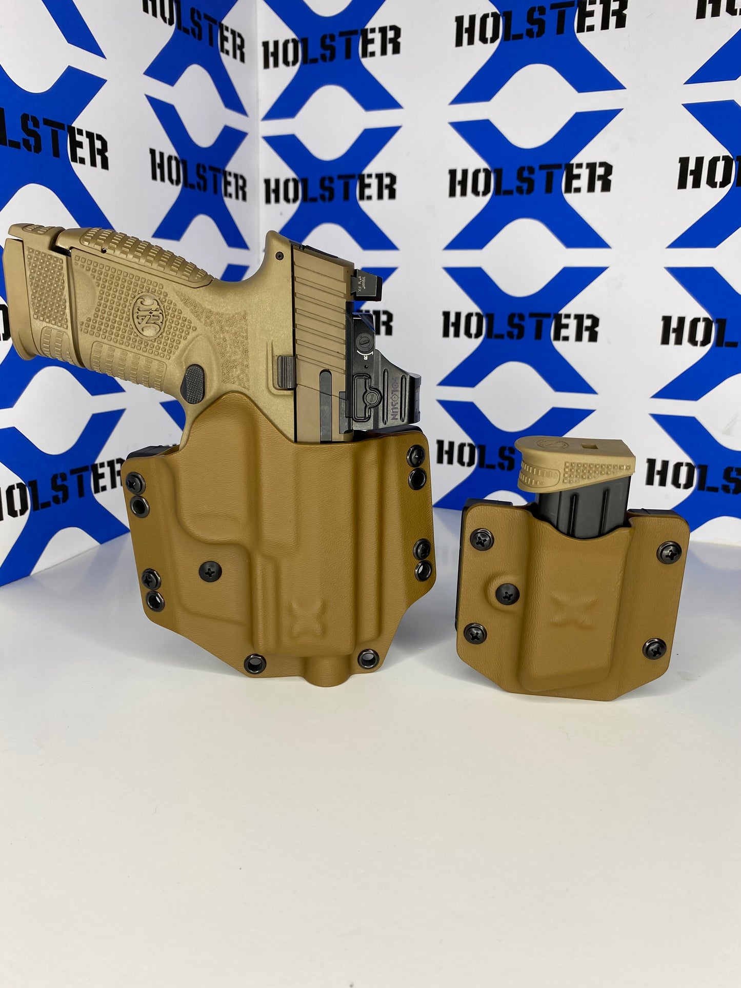 FN 509C-OWB+Mag Carrier Kydex Holster