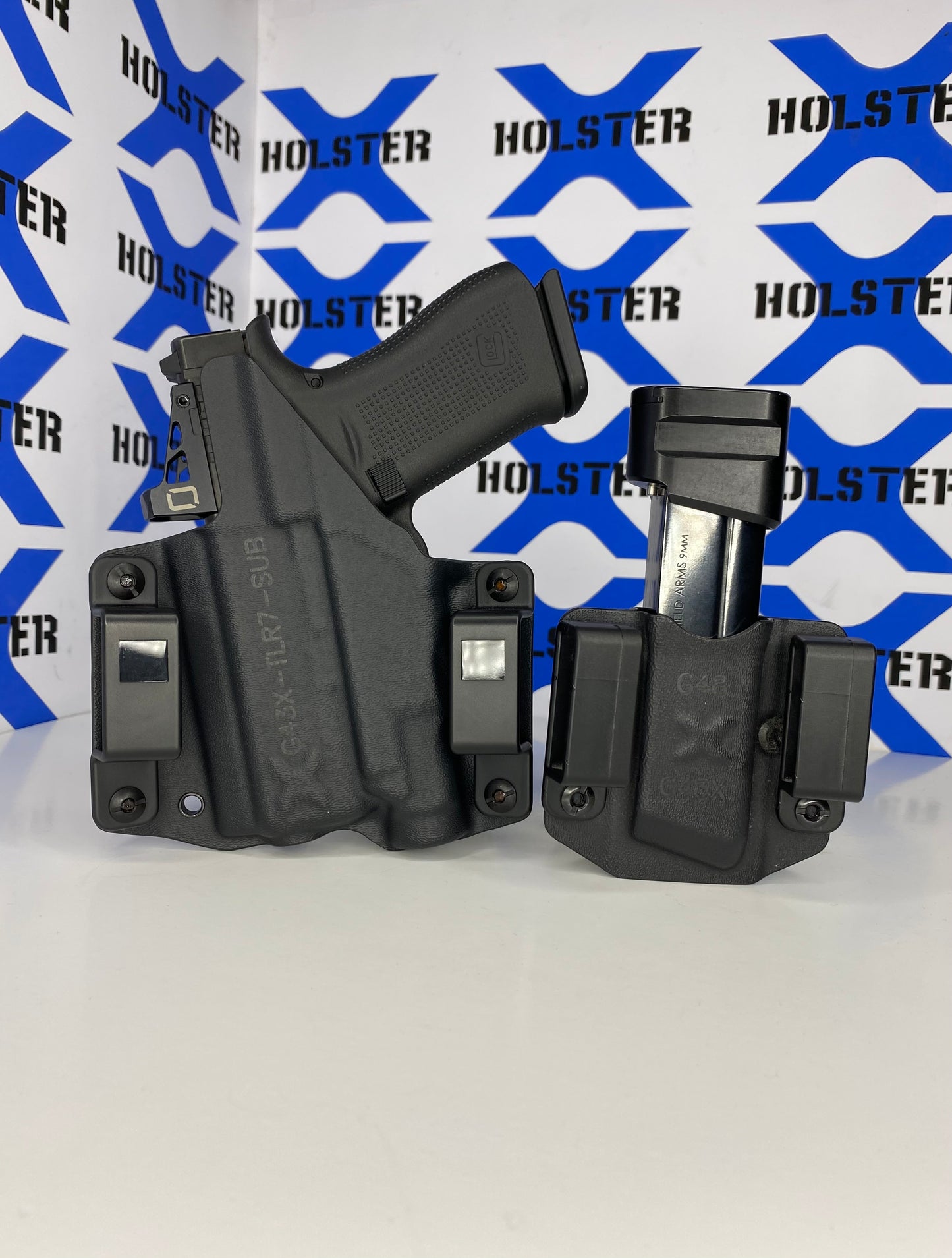 G43X-TLR7 Sub-with Mag Carrier OWB Kydex Holster