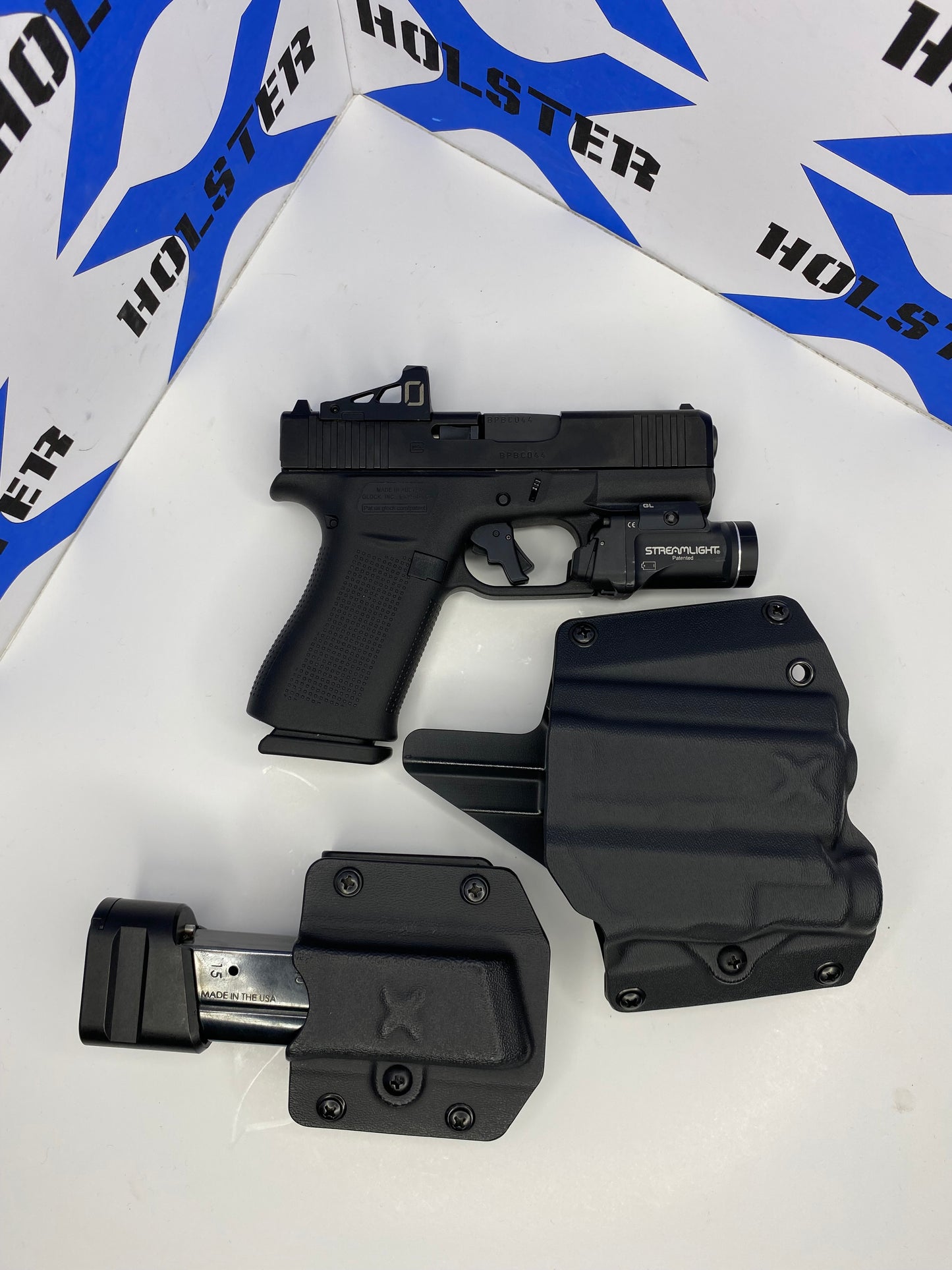 G43X-TLR7 Sub-with Mag Carrier OWB Kydex Holster